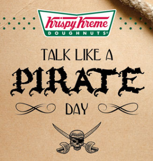 Talk like a pirate day advert